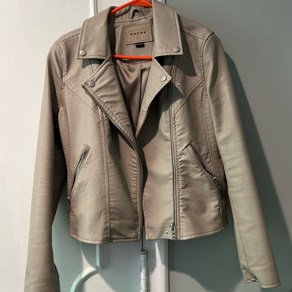 BlankNYC vegan leather jacket